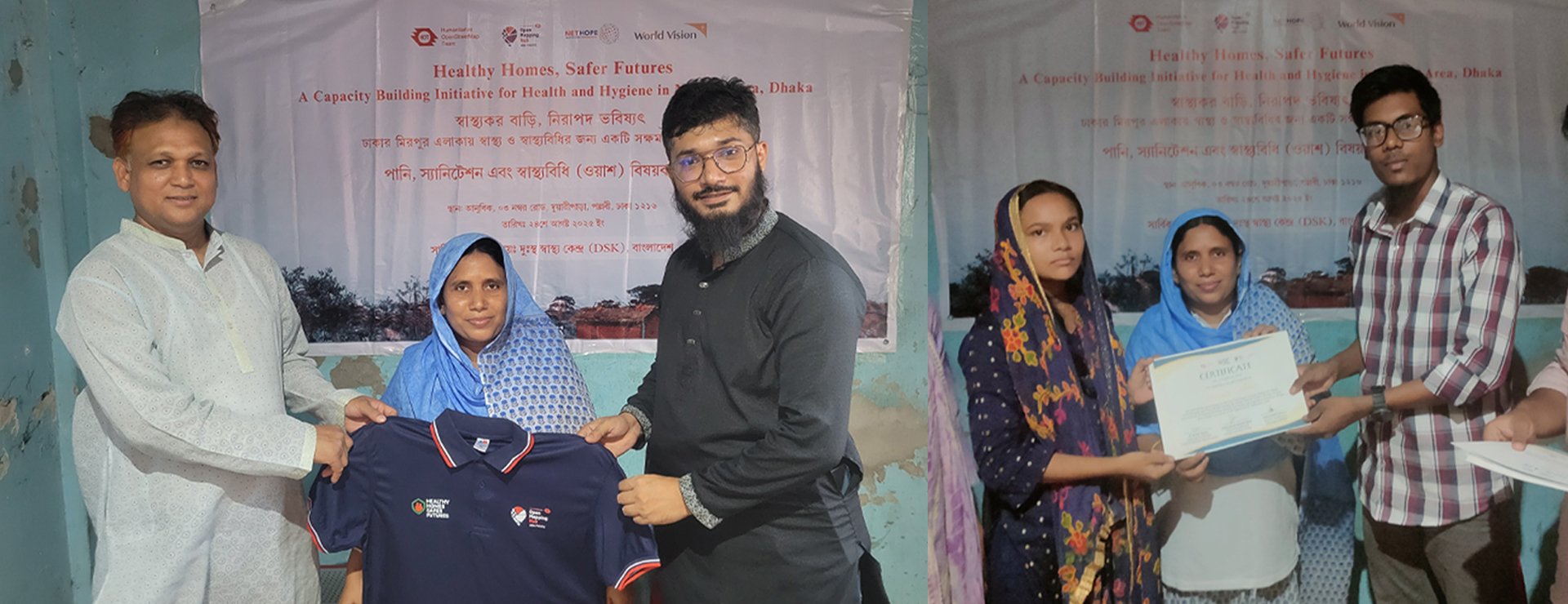 Participants of the Healthy Homes, Safer Futures project | Photo: Mohammad Azharul Islam, Fida Hasan