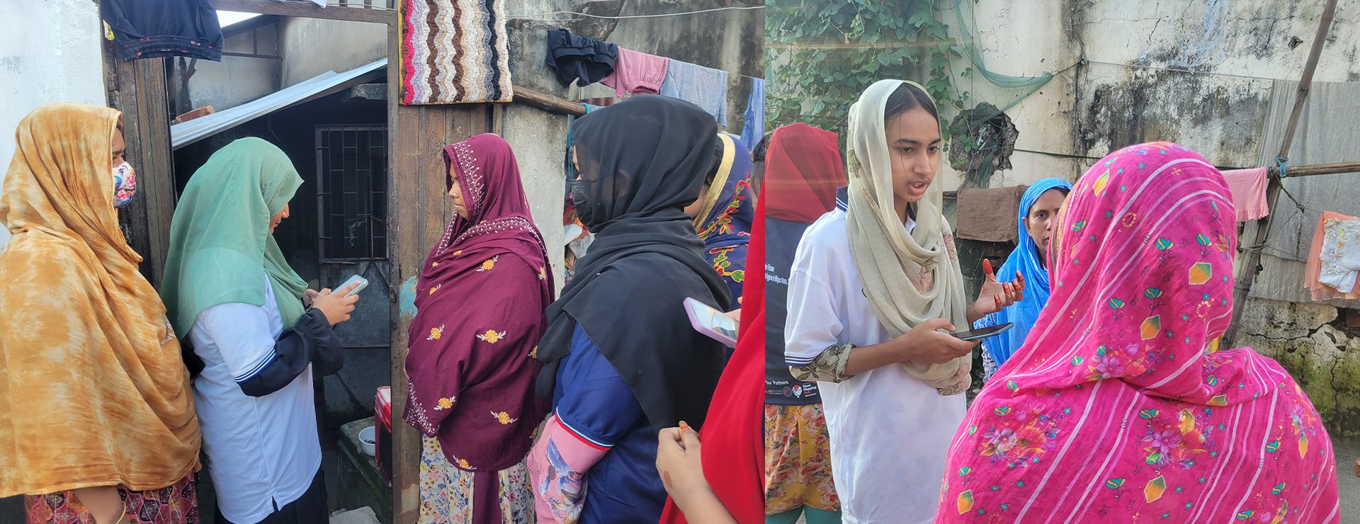 Participants of the Healthy Homes, Safer Futures project | Photo: Mohammad Azharul Islam, Fida Hasan