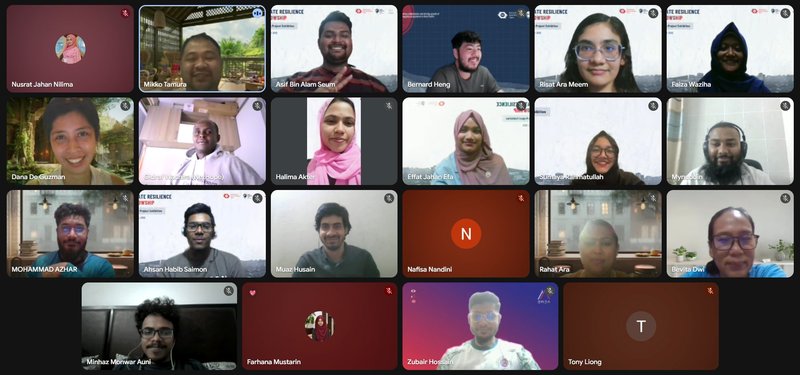 Fellows presented their projects at the Capstone Project Exhibition.