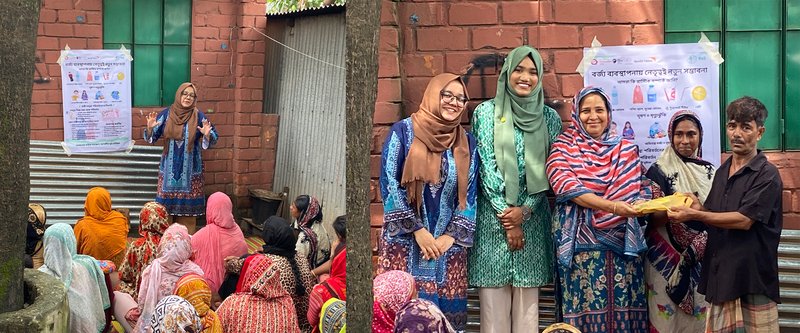 Women-led training on waste segregation and leadership | Photo: MAP 4 RESILIENCE