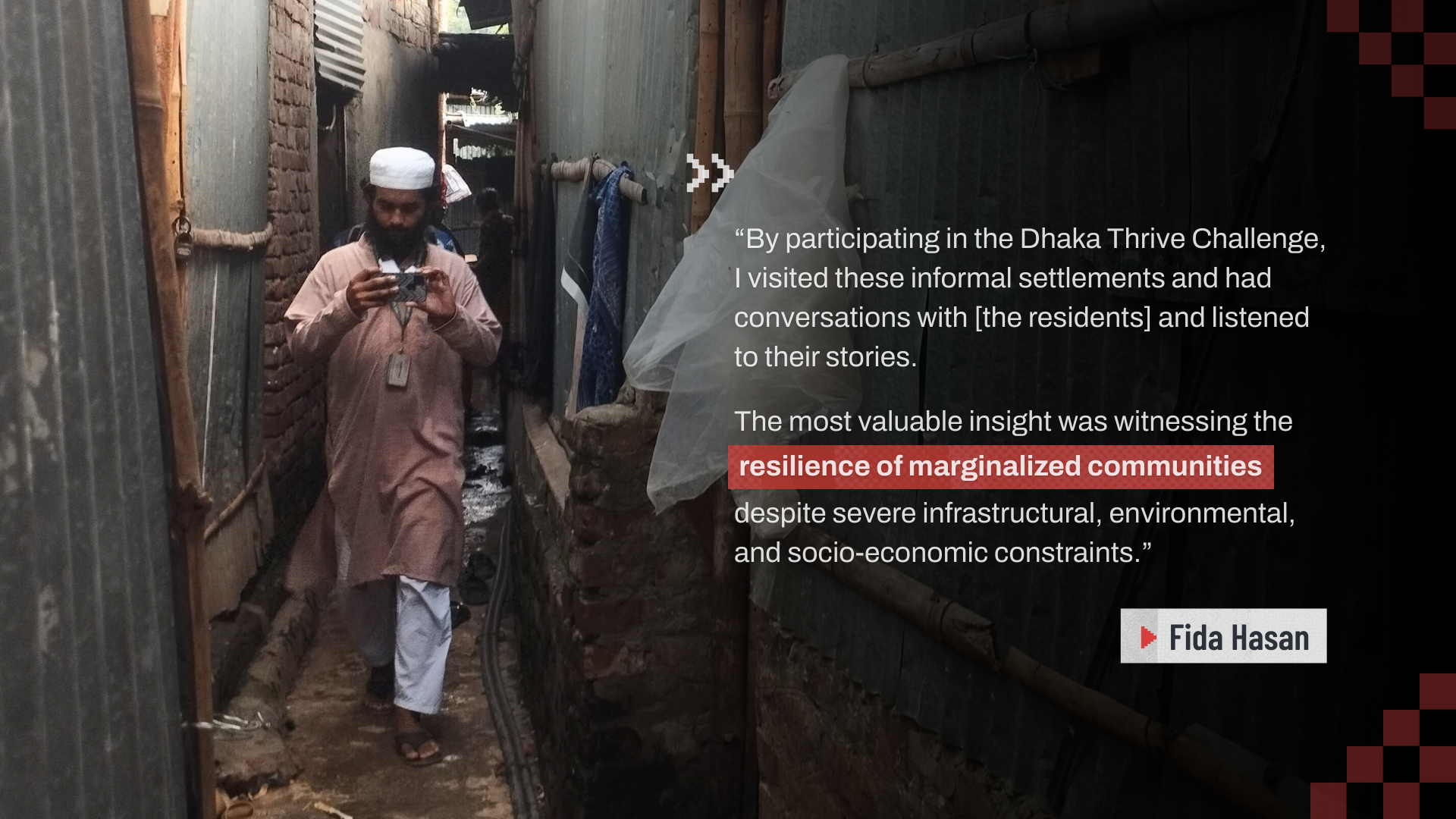 The Dhaka Thrive Challenge participants share the most valuable and memorable insights they gained from the experience. | Photo: Abu Syed Al-Imam