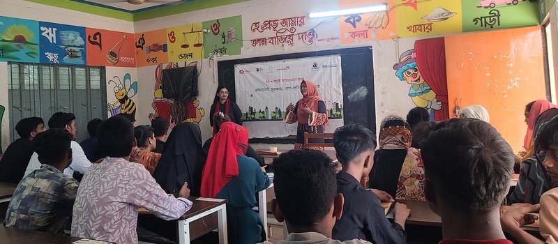 Youth advocacy session on dengue from the D-PACT project | Photo: D-PACT