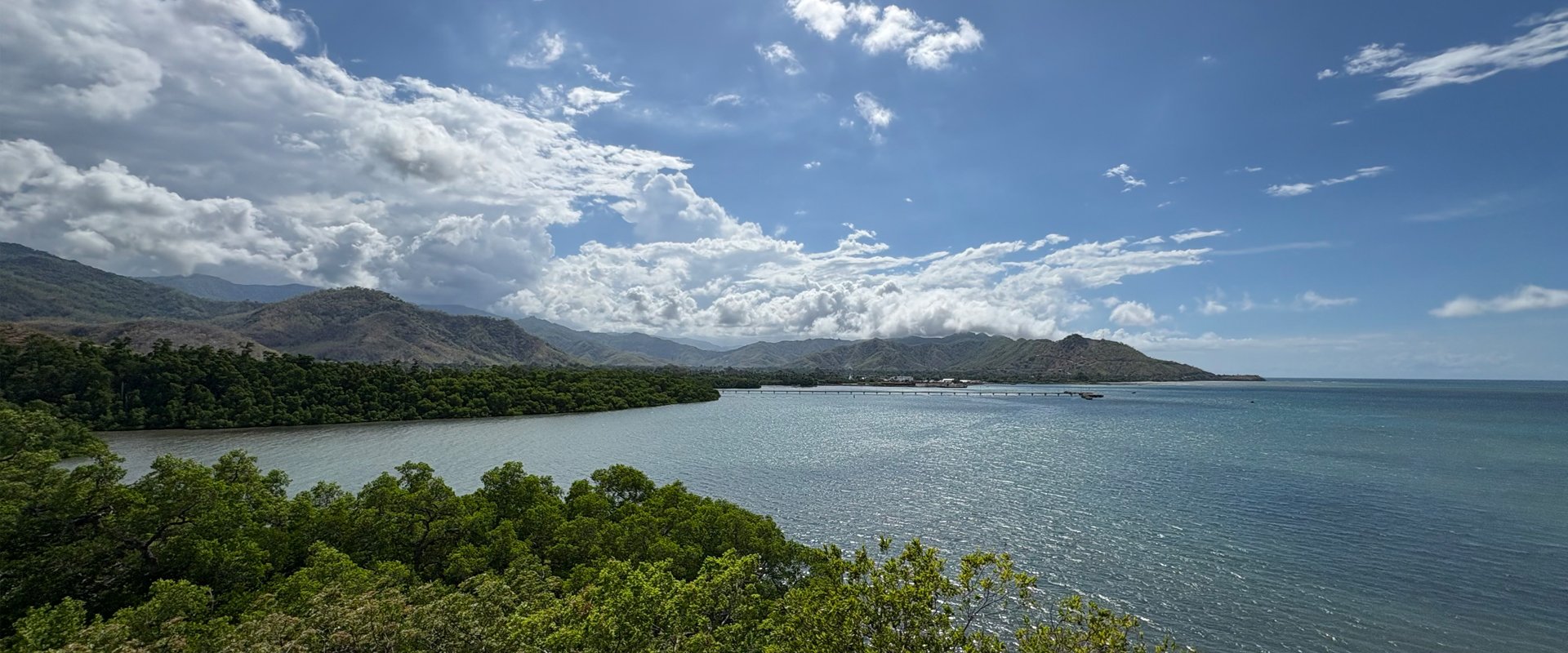 View of the Metinaro Coastline, home to seagrass habitats and rich coastal biodiversity | Photo: Harry Mahardhika / Open Mapping Hub - Asia-Pacific