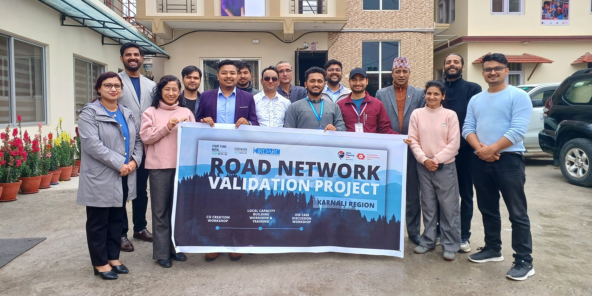 Local stakeholders participated in the Foundational Phase of the project. | Photo: Ashim Poudel and Rabi Shrestha / Open Mapping Guru